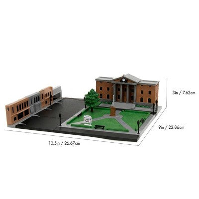 Jada Back to the Future Clock Tower Nanoscene Vehicle Playset