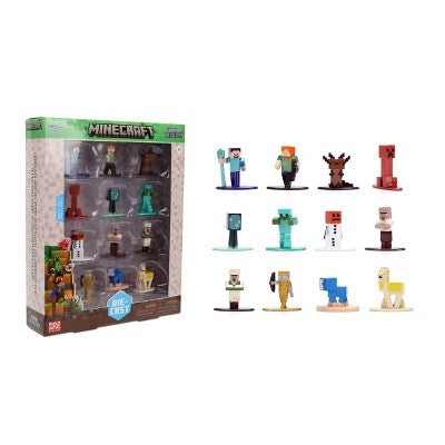 Jada Minecraft Nano 12pk Mini Figure