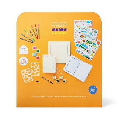 Create-Your-Own Storybook Craft Activity Kit - Mondo Llama