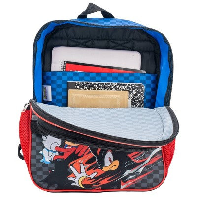 Sonic the Hedgehog 16" Backpack HP Set - Blue