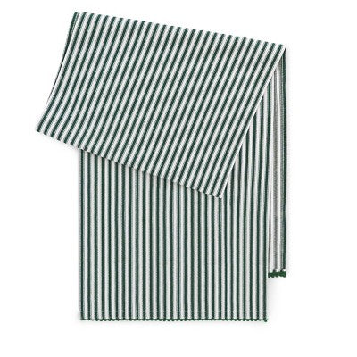 Table Runners Green Stripe - Bullseye's Playground