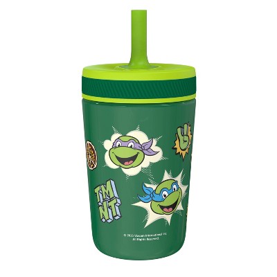 Zak Designs 12oz TMNT Kelso Tumbler Green