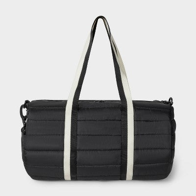 Champion Billie Quilted Duffel - Black