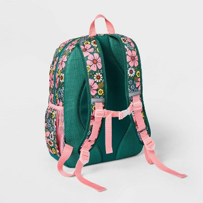Kids' 17'' Classic Backpack - Cat & Jack Flowers