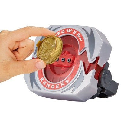 Mighty Morphin Power Rangers Re-Ignition Power Morpher Roleplay Toy with Lights, Sounds and 5 Power Coins