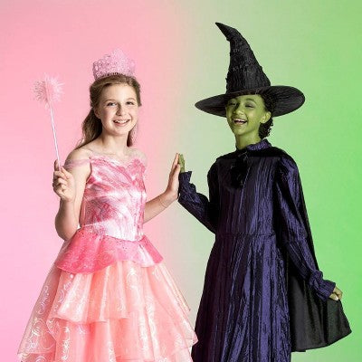 NBCUniversal Kids' Wicked Halloween Deluxe Costume Elphaba - S