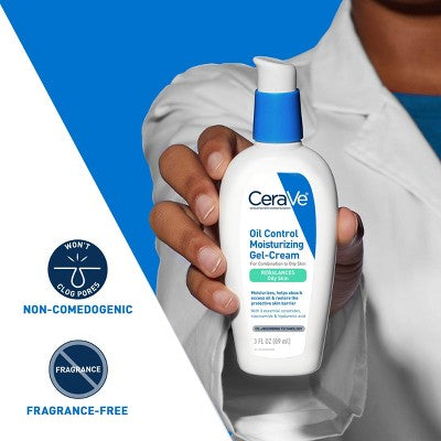 CeraVe Oil Control Face Gel Cream - 3 fl oz