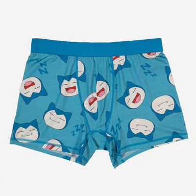 Men's Pokemon Snorlax Briefs - Blue S