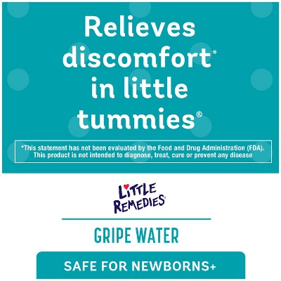 Little Remedies Gripe Water for Baby Gas Colic or Hiccups - 4 fl oz