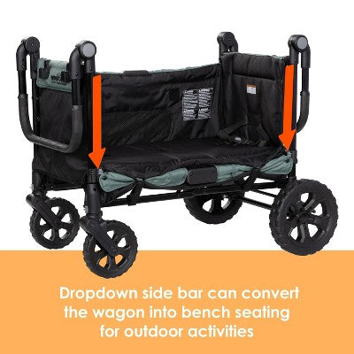 Baby Trend Quest PLUS 3-in-1 Stroller Wagon - Madrid Green (LOCAL PICKUP ONLY)