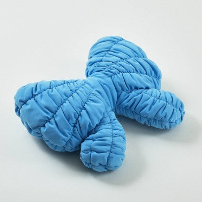 Cozy Bliss Bow Puffy Toss Pillow