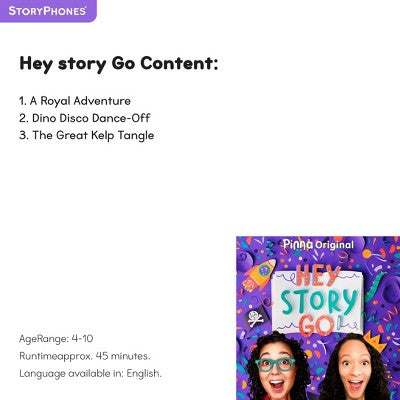 StoryPhones Pinna Disk - Hey Story Go!
