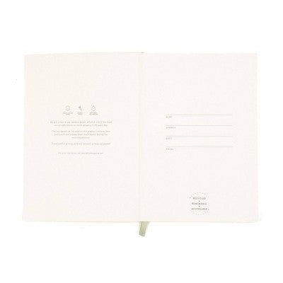 Altitude 160pg Ruled Journal 8.25"x5.875" Yellow Ochre Vegan Leather