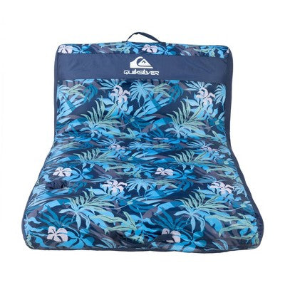 Quiksilver Floral Mini Lounger Pool Float- Blue
