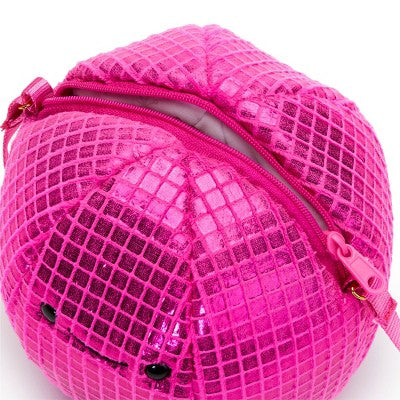 FAO Schwarz Toy Plush Purse Disco Ball - Pink
