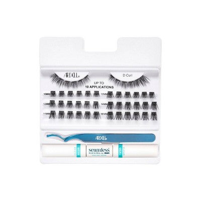 Ardell Press-On Seamless Under Lash Extensions D Curl: Dramatic Volume, Synthetic Hair, 50 Pack