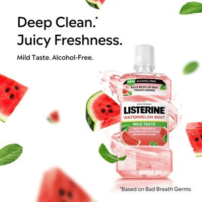 Listerine Watermelon Mint Mouthwash - 500ml