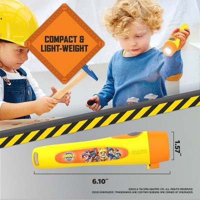 Energizer Paw Patrol Rubble and Crew Handheld Flashlight