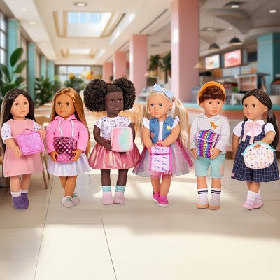 Our Generation Surprise Lunch Bags School Series - 1 of 6 Collectible Bags Accessories for 18'' Dolls