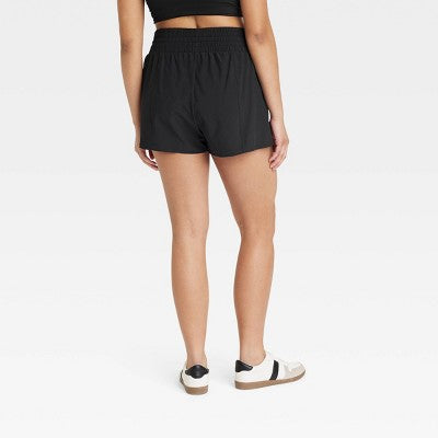 Women's Active Light High-Rise Shorts 3" - All In Motion Black S