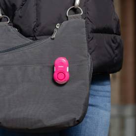 Sabre Personal Alarm with LED Light - Pink