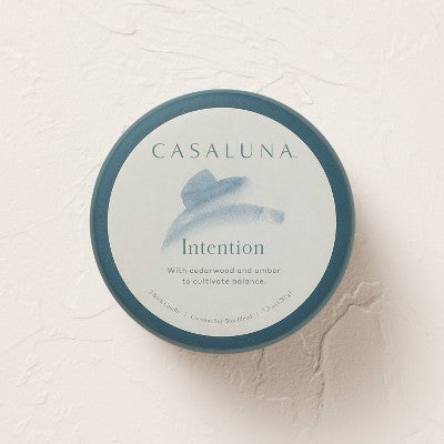 2 Wick Lidded Intention Jar Candle 7.5oz - Casaluna