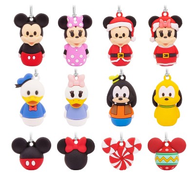 Hallmark 12pc Disney Mickey Mouse & Friends Countdown Calendar Christmas Tree