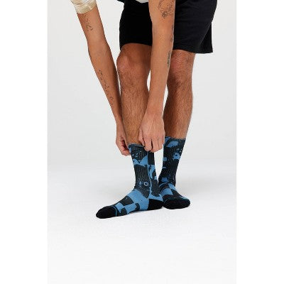 STANCE x WADE Men's Segment Crew Socks - Navy Blue 6-12