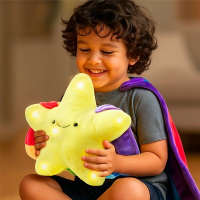FAO Schwarz 9" Glow Brights Space Star Plush