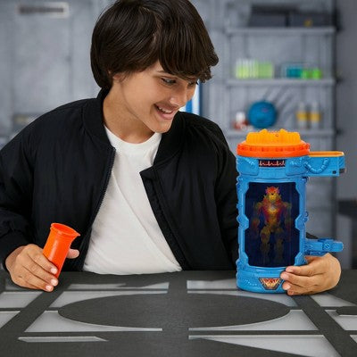 MrBeast Lab Mutators Mutation Chamber Flame Panther Action Figure