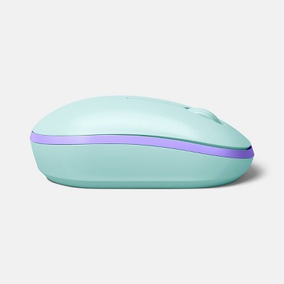 Bluetooth Mouse - heyday Spring Teal: Wireless USB-A Connection, Home Use