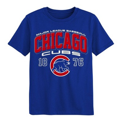MLB Chicago Cubs Youth Core T-Shirt - XS