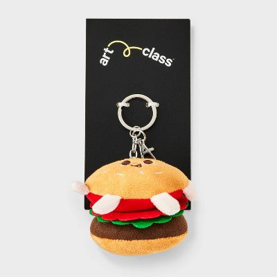 Girls' Burger Bag Charm - art class