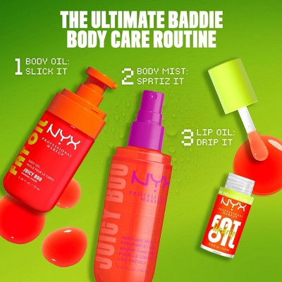 NYX Professional Makeup Hair & Body Fragrance Mist Spray - Juicy Boo - 2.7 fl oz