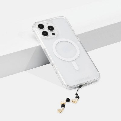 Case-Mate Mini Charm - Black Flower
