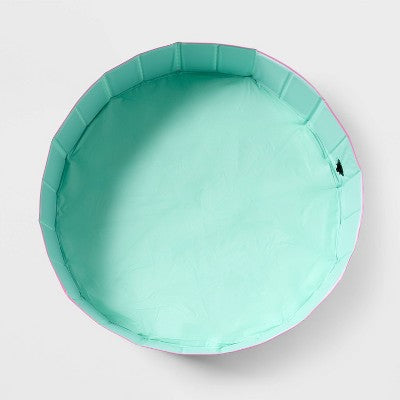 12" x 40" Round Framed Dog Pool - Sun Squad