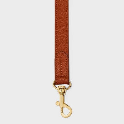 Adjustable Buckle Crossbody Handbag Strap - Universal Thread Brown: Solid Accessory