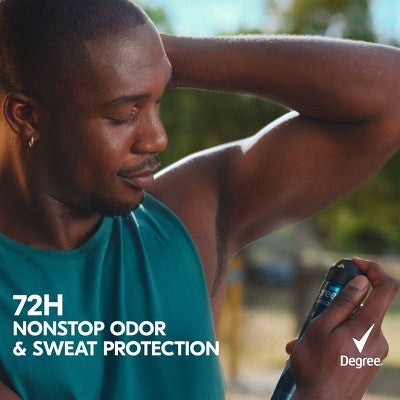 Degree Men Cool Rush 72-Hour Antiperspirant & Deodorant Stick - Trial Size - 0.5oz