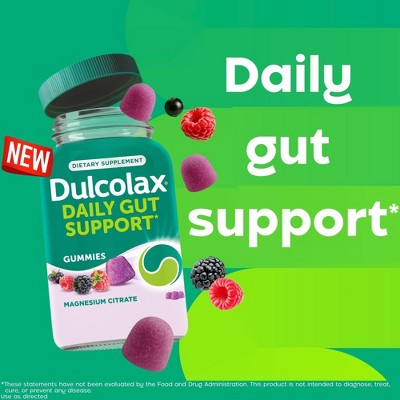 Dulcolax Daily Gut Support Gummies - Berry - 60ct