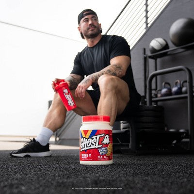 GHOST Whey Protein Powder - Nutter Butter - 15 Servings