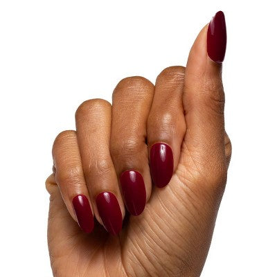 Olive & June Fake Nails - Cabernet - M Oval - 32ct