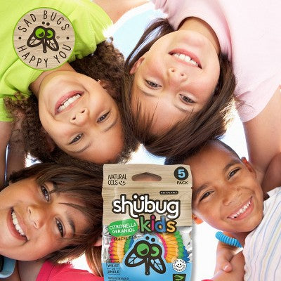 Shubug 5pk Kids Insect Repellent Citronella Bracelet