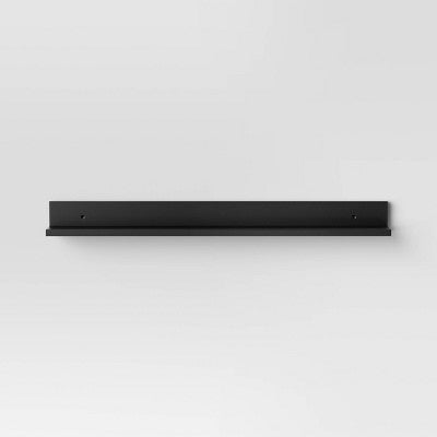30" Wall Shelf Picture Ledge Black - Room Essentials (LOCAL PICKUP ONLY)