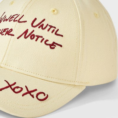 Unwell Baseball Hat - Yellow