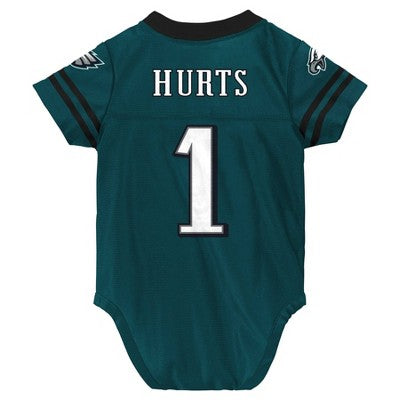 NFL Philadelphia Eagles Jalen Hurts Boys' Bodysuit - 12M