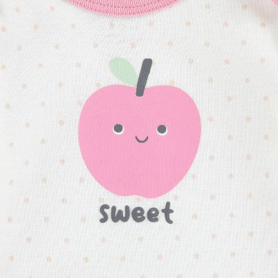 Huggies Baby Girls' 3pk Long Sleeve Bodysuit Newborn