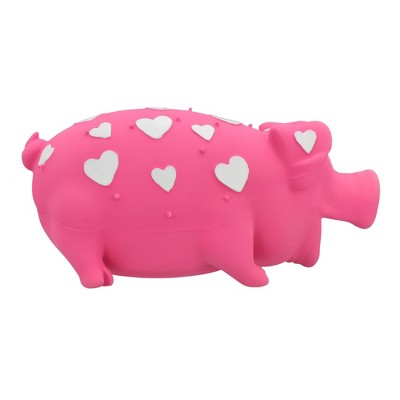 Multipet Pig Interactive Dog Toy - Pink