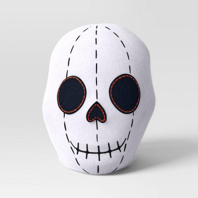 5" Felt Skull Halloween Decorative Sculpture - Hyde & EEK! Boutique: Indoor