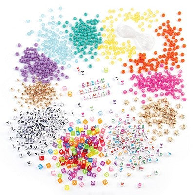 Make It Real Say Yes! Alphabet Bead Kit