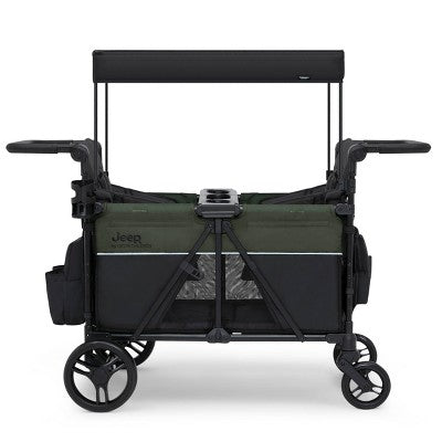 Jeep Aries Stroller Wagon by Delta Children - Black/Green (LOCAL PICKUP ONLY)